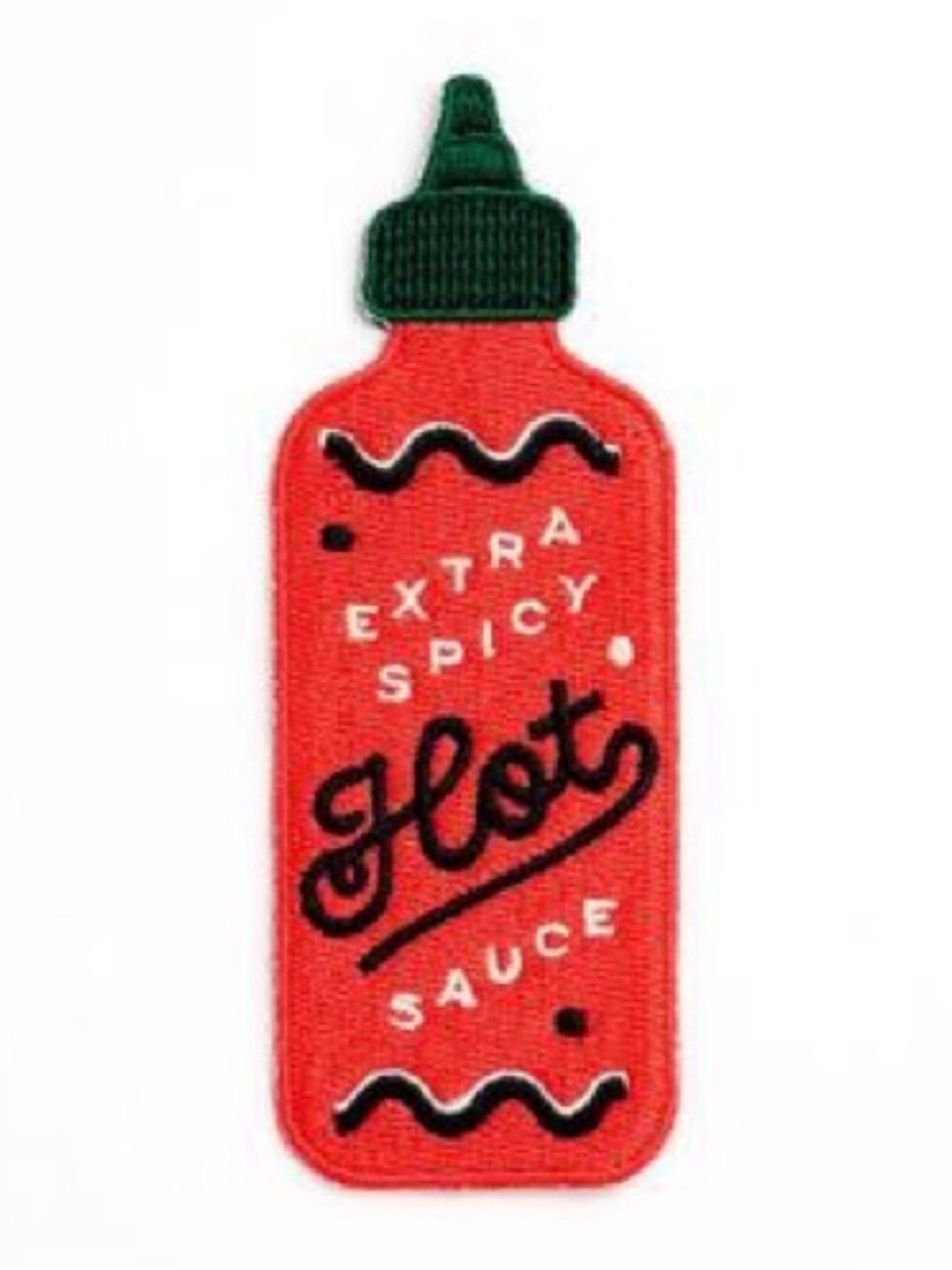 NWOT Rare ban.do Sriracha Hot Sauce Iron-On Patch